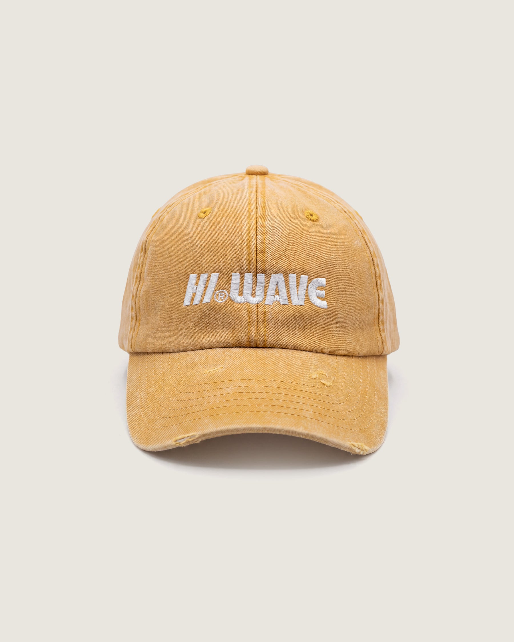 Washed Yellow Cap