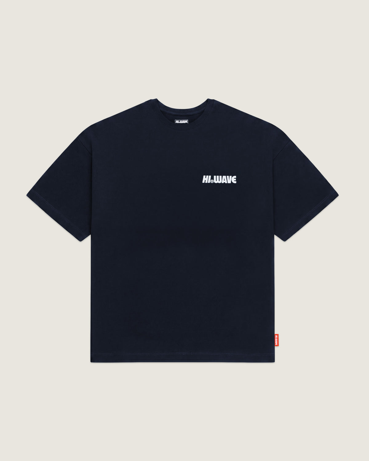 Navy Wave Tee